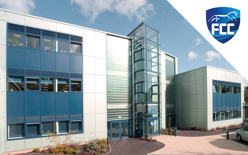 Exterior of Faringdon Community College, Faringdon